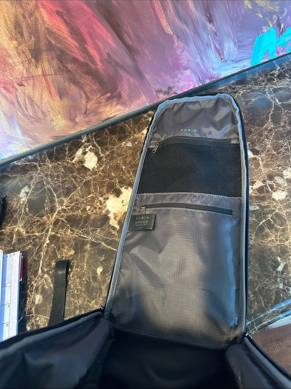 Korin Flappack Pro 16 Black Men's Backpack - Smooth Minimalist Carry